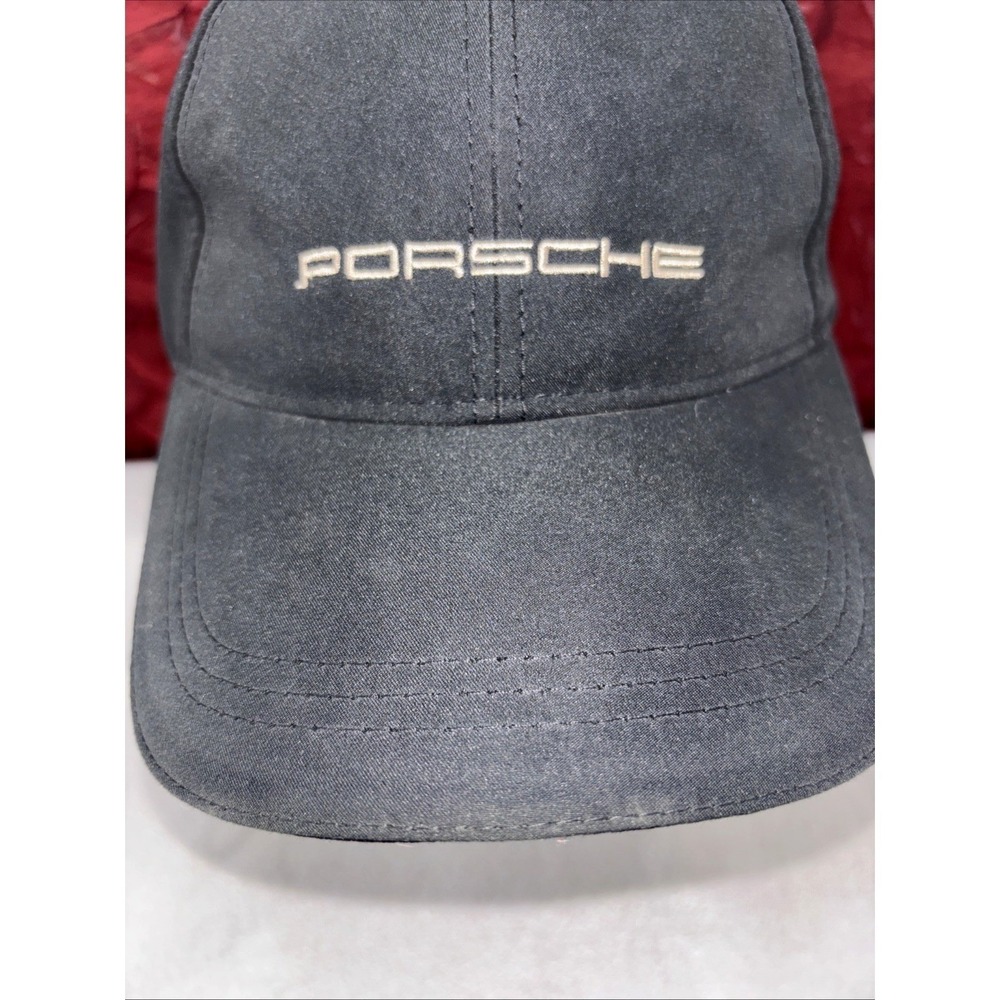 Genuine Porsche Design Classic Black Baseball Cap/Hat Poly/Cotton WAP0800020C